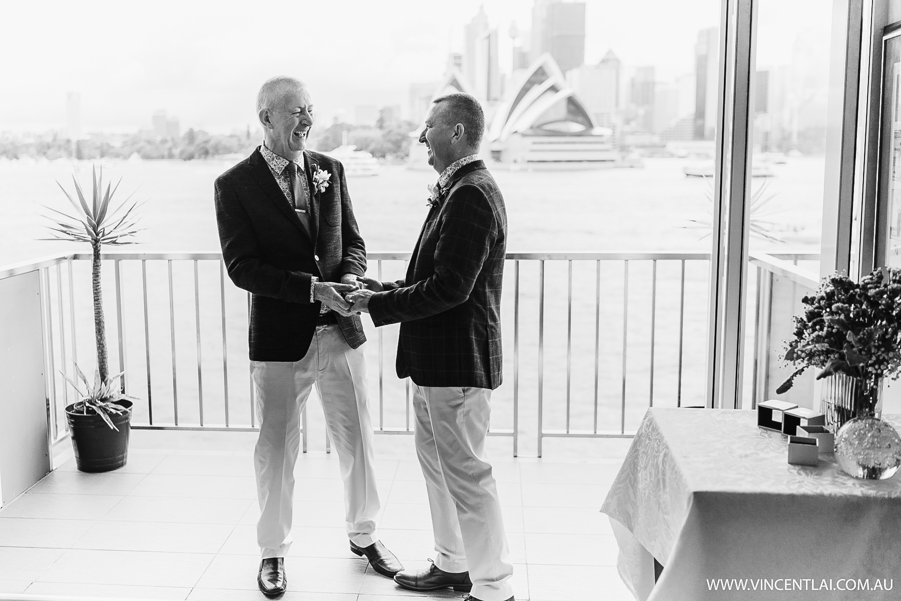 Intimate Kirribilli Wedding Ceremony and Bennelong Restaurant Wedding Reception 