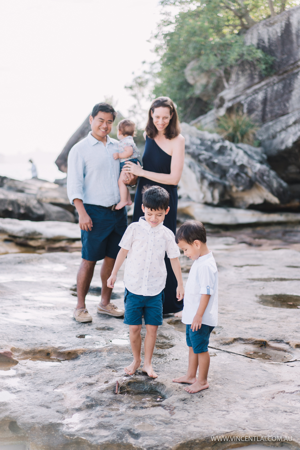 Summer Family Photo Session at Balmoral Beach