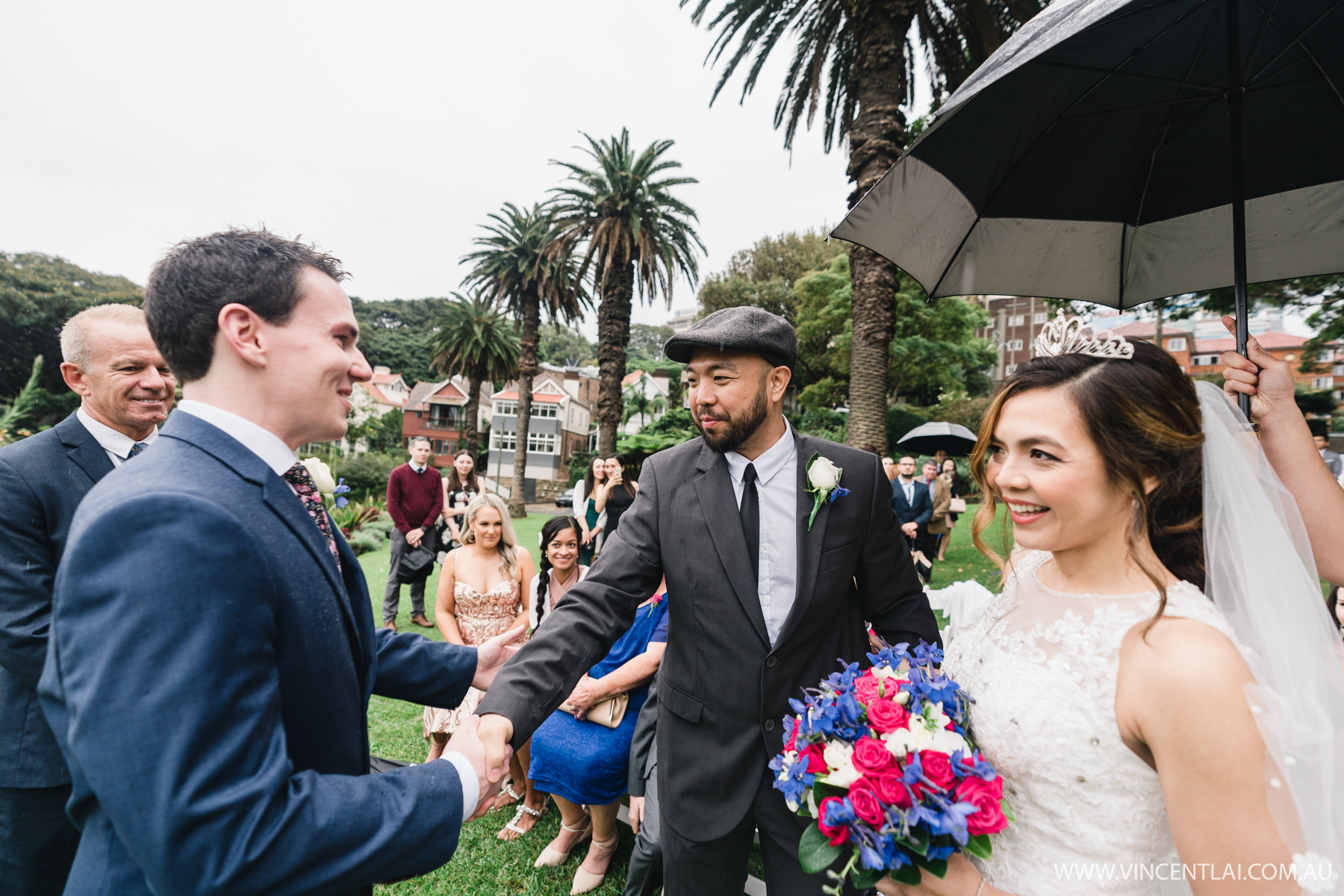 Clark Park Lavender Bay Wedding