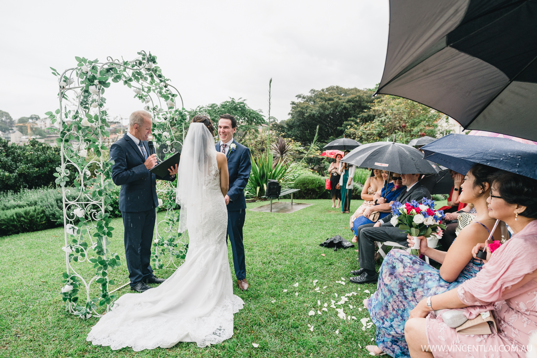 Wedding at Clark Park Milsons Point