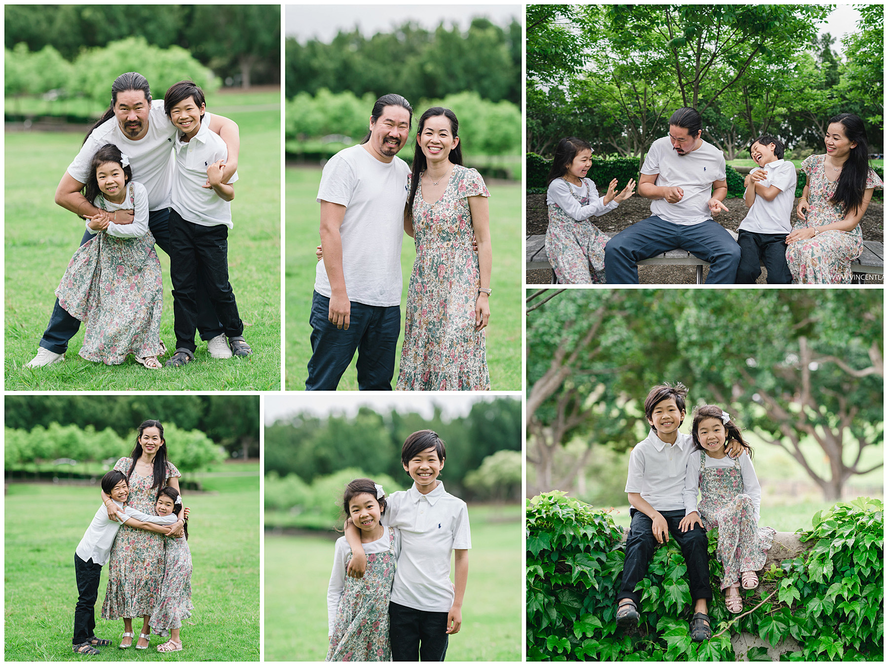 Family Photo Session at Bicentennial Park