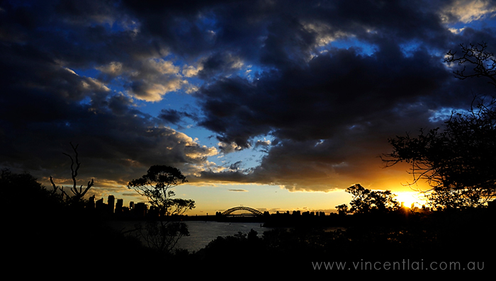 Sydney Winter Sunset - Vincent Lai Photography