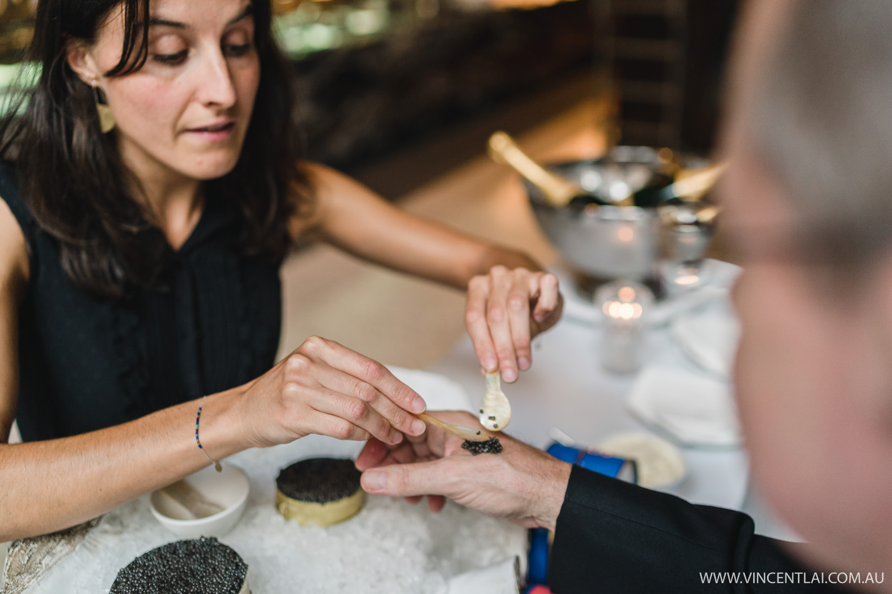 Black Pearl Beluga Caviar Station