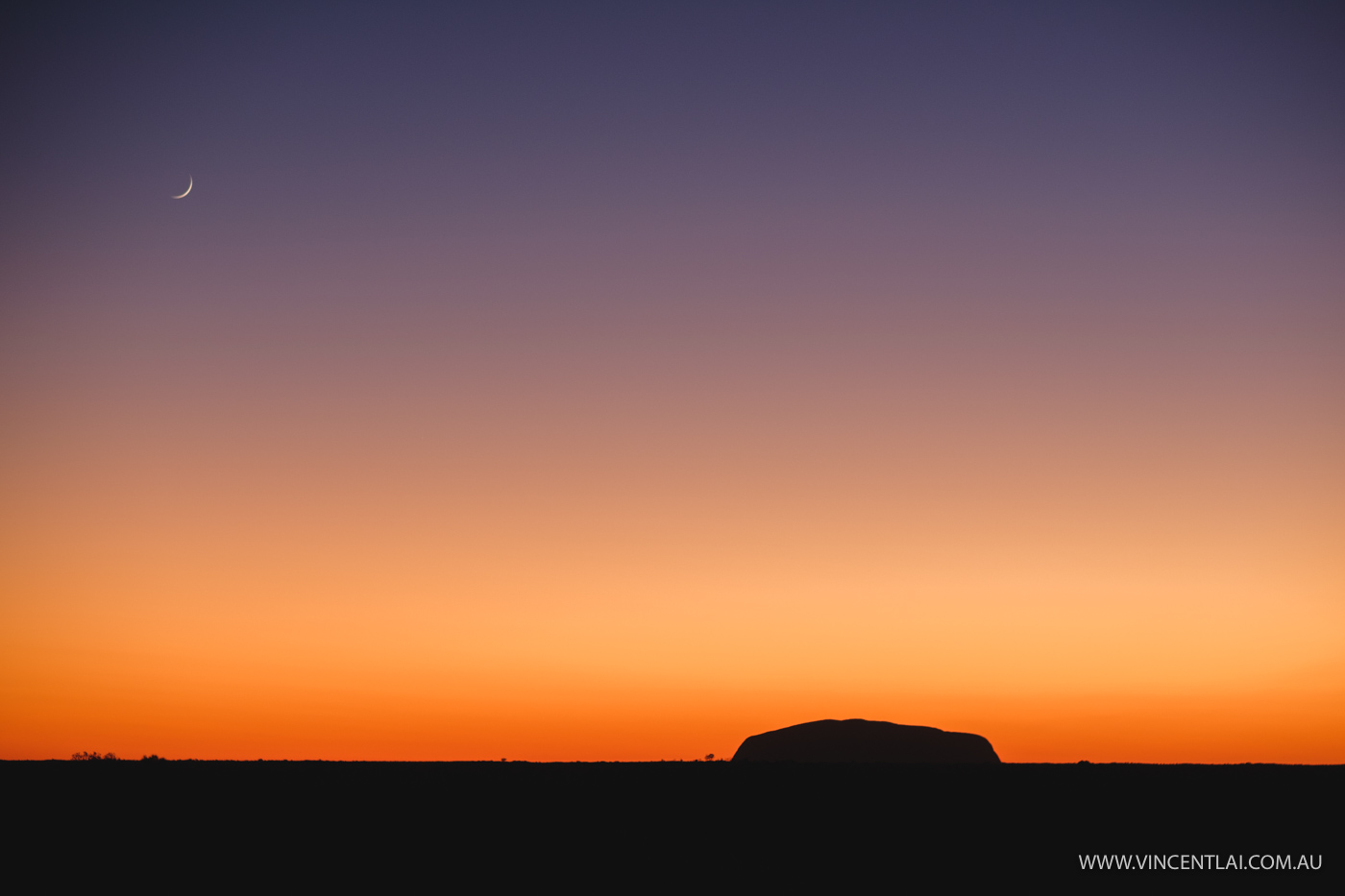 Sunrise at Uluru