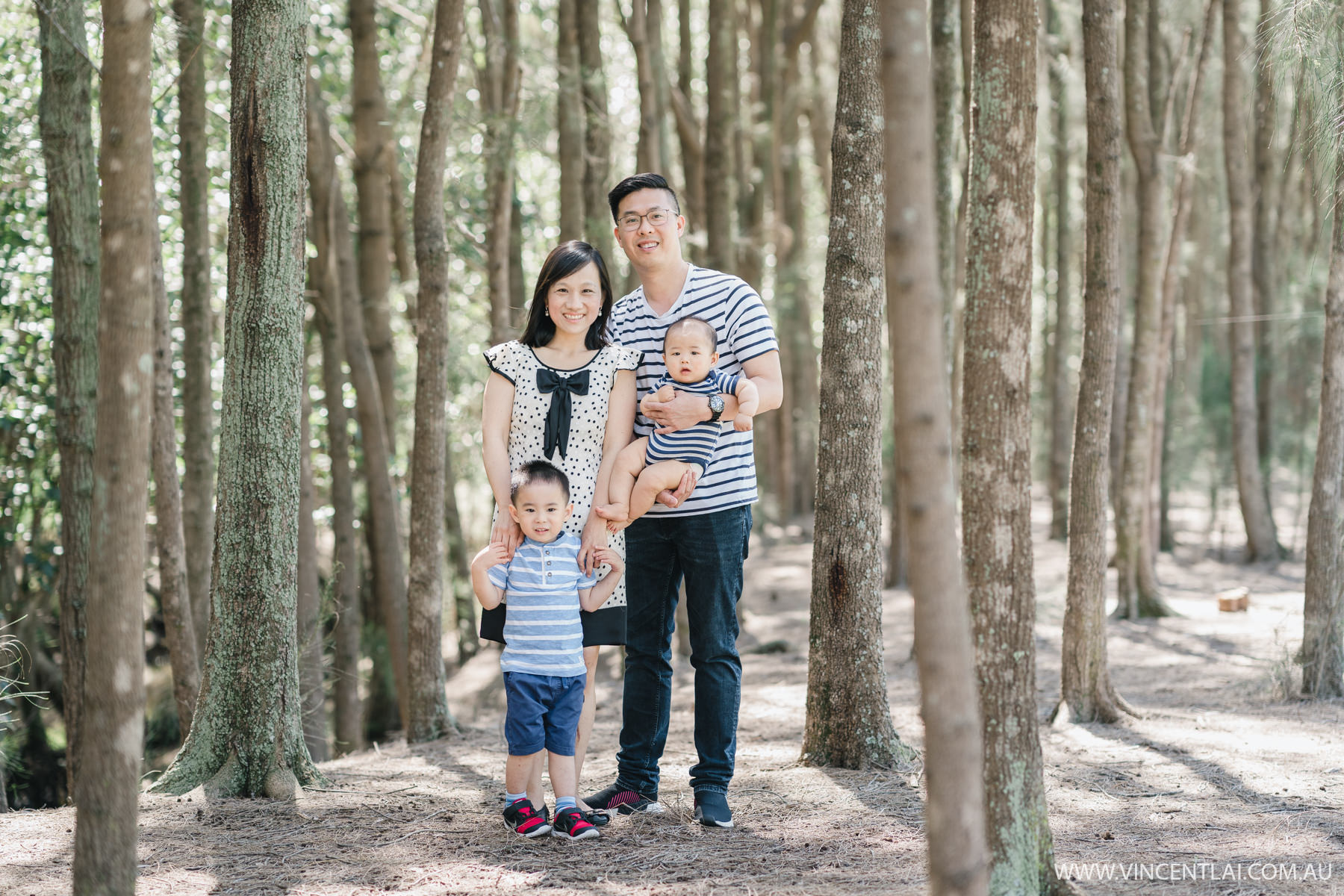 Spring Family Photo Session at Bicentennial Park 