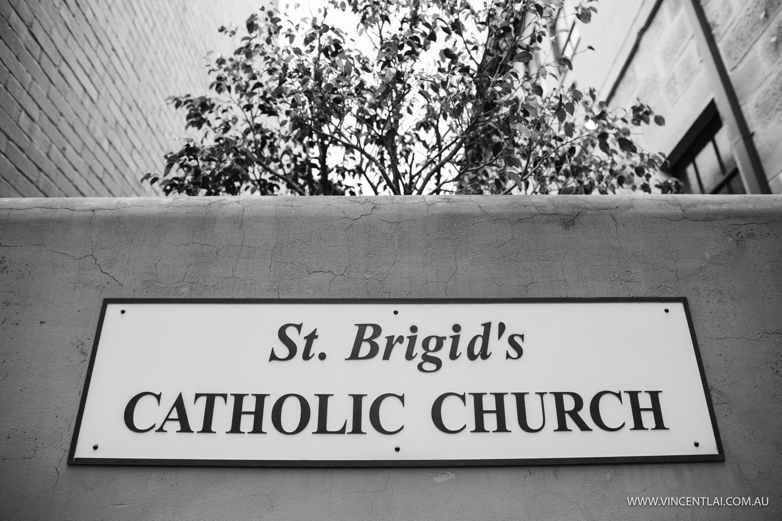 Wedding at St Brigid’s Catholic Church Millers Point