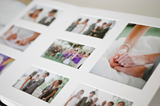 Classic Matted Wedding Album Sydney