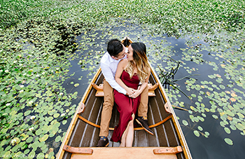 Audley Boatshed Engagement Photography Session