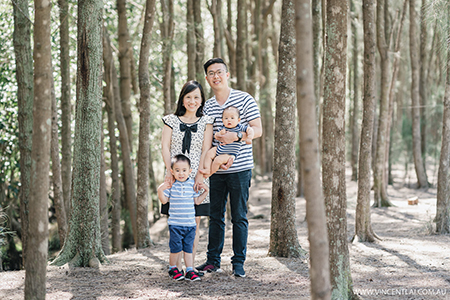 Spring Family Photo Session at Bicentennial Park