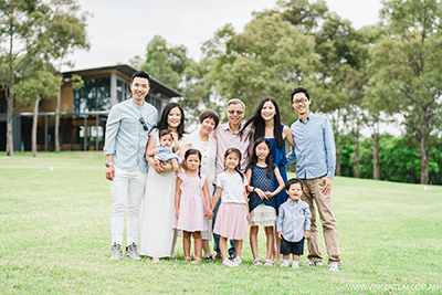 Lunar New Year Family Photo