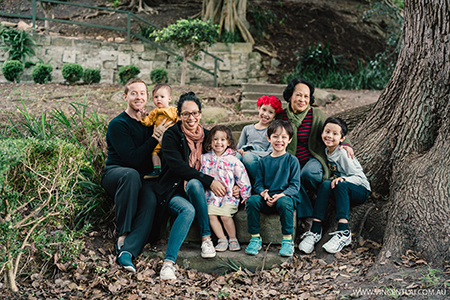 Family Photos at Watt Park North Sydney