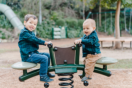 Autumn Family Photos at Lavender Bay