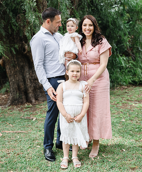 Christening at Mater Dei Church Blakehurst